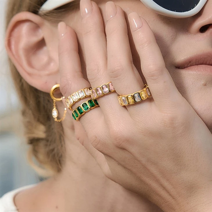 Baguette Eternity Band