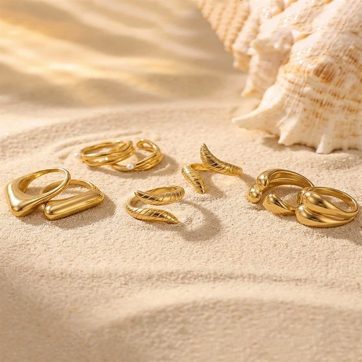 Curved Snake Rings high quality