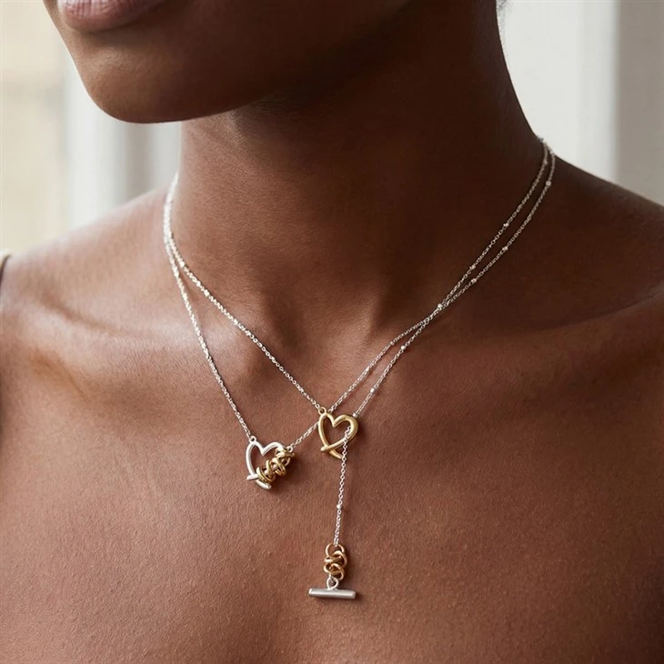 Heart OT Buckle Necklace suppliers