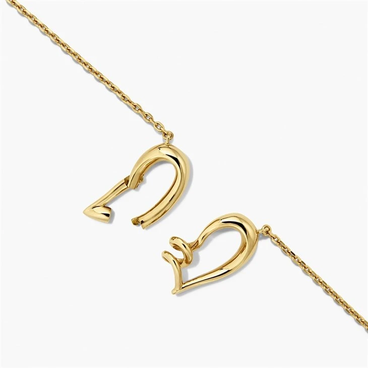 Knotted Heart Pendant Necklace factory