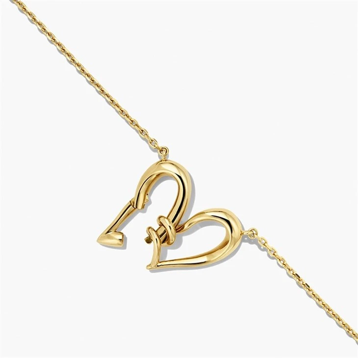 Knotted Heart Pendant Necklace suppliers