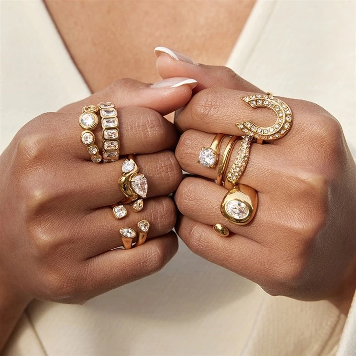 Minimalist Open Zircon Rings suppliers