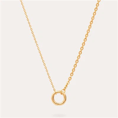 O Shape Chain Charm kaelakee